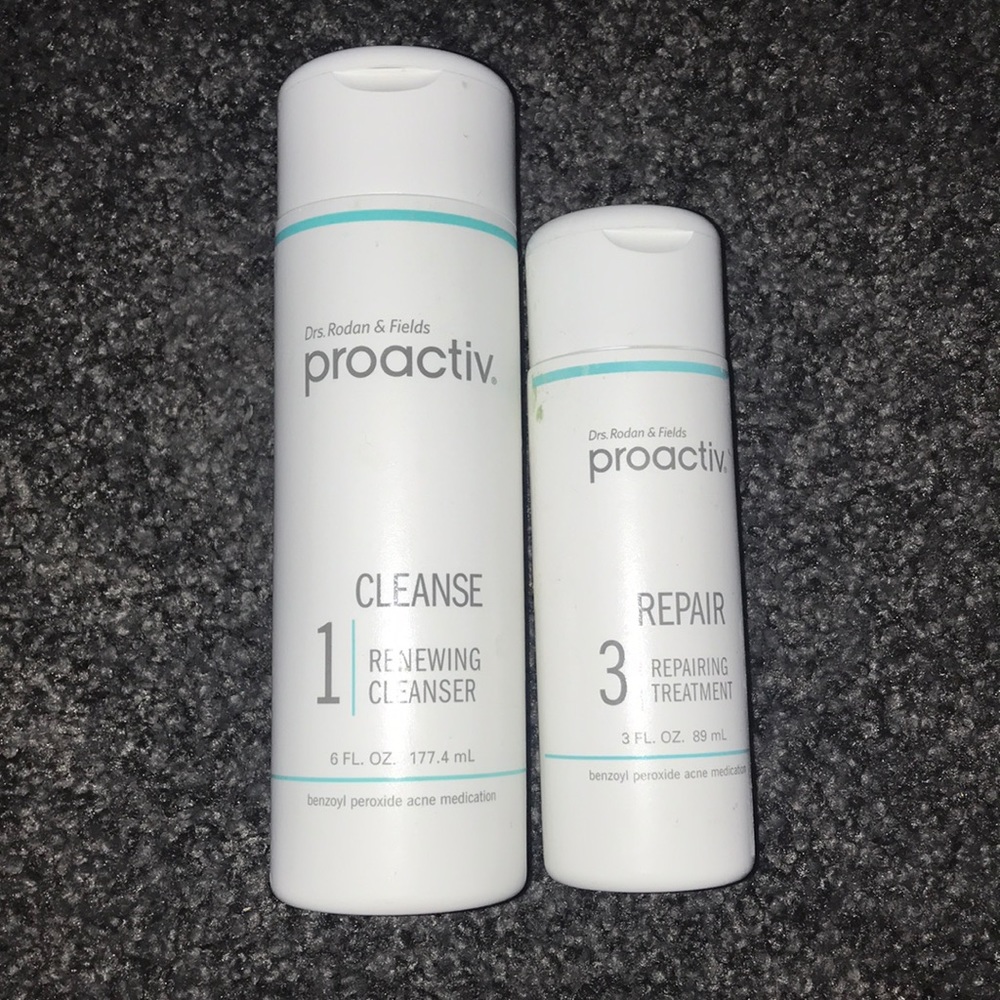 Proactive Cleanser and Repairing treatment